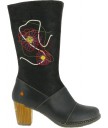 Сапоги Art 1246 memphis-lux suede black / salzburg