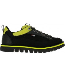снікери art 1580 multi leather black-pistacho / ontario