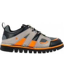 снікери art 1581 multi leather grey-orange / ontario