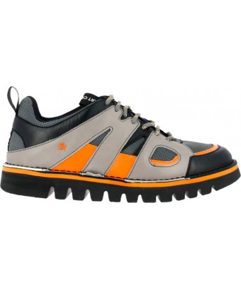 сникеры art 1581 multi leather grey-orange / ontario