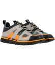 сникеры art 1581 multi leather grey-orange / ontario