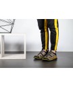 сникеры art 1581 multi leather grey-orange / ontario