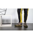 сникеры art 1581 multi leather grey-orange / ontario