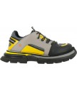 сникеры art alternative 1650 multi leather grey-yellow / art core 1