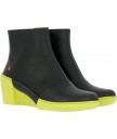ботильоны art 1561 grass black-pistacho / rotterdam