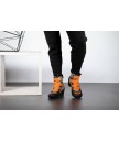 сникеры art 1563 multi leather grey-orange / rotterdam