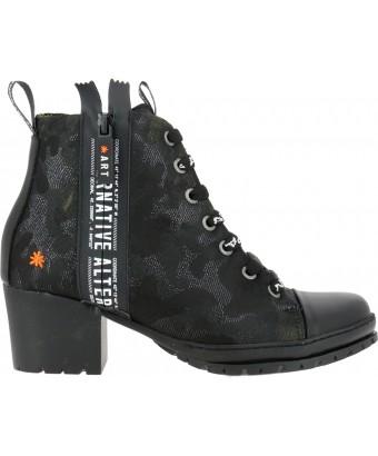 ботильоны art 1239 multi leather camuflaje ebony/camden
