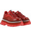 сникеры art alternative 1630 multi leather burdeos / art core 3
