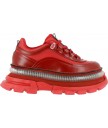 сникеры art alternative 1630 multi leather burdeos / art core 3