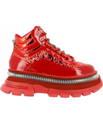 сникеры art alternative 1631t fantasy leather scarlet / art core 3