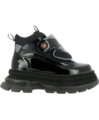 сникеры art alternative 1643c charol black-black /art core2