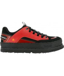 снікери unisex art 1770 multi leather black-carmin / blue planet