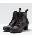 черевики art 1756f suede painted black / travel
