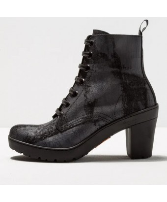 черевики art 1756f suede painted black / travel