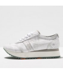 снікери art 1793f suede painted white / kioto