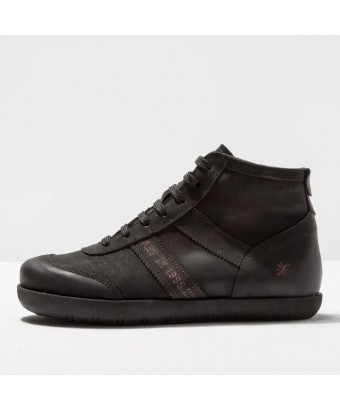 снікери art 1912 nobuk washed black / rodos