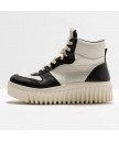 Сникеры Art 1536 Nappa Black-Cream/Brighton