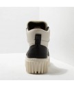 Сникеры Art 1536 Nappa Black-Cream/Brighton