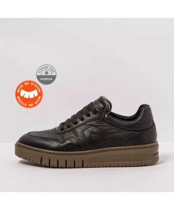 Снікери Art 1777 Nappa Black-Bronze/Belleville