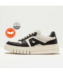 Снікери Art 1777 Nappa Black-Cream/Belleville