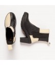 Челси Art 1762 Nappa-Flash Cream-Black / Travel