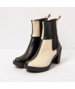 Челси Art 1762 Nappa-Flash Cream-Black / Travel