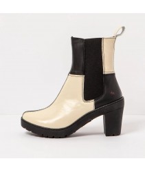 Челсі Art 1762 Nappa-Flash Cream-Black / Travel