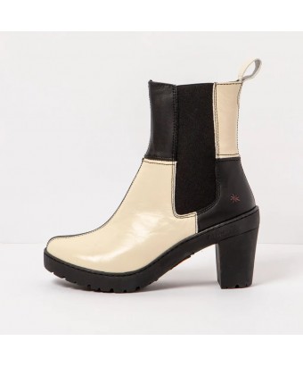 Челси Art 1762 Nappa-Flash Cream-Black / Travel