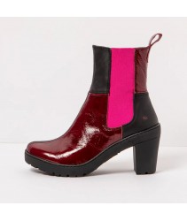 Челсі Art 1762 Nappa-Flash Burdeos-Black / Travel