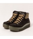 снікери art 1532 nobuck black-kaki / brighton