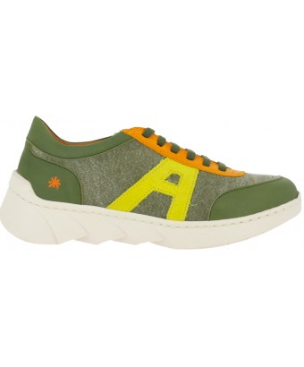 Кроссовки Art 1361t canvas wax kaki / rambla
