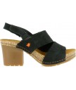 босоножки art 1692 skin back black/soho
