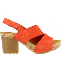 босоніжки art 1692 skin back coral/soho