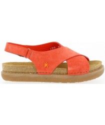 сандалі анатомічні  art 1710 skin back coral/rhodes
