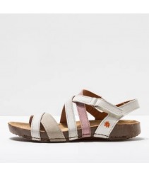 сандалі анатомічні art 1116 multi leather white antique/i breathe