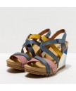 босоножки art 1337 multi leather vaquero/guell