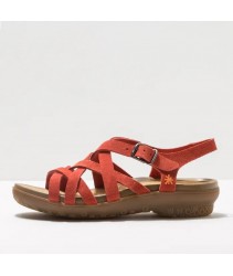 сандалі анатомічні art 1507 skin back coral/antibes