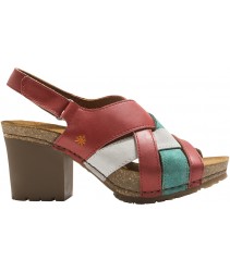 босоніжки анатомічні art 1695 multi leather coral/soho