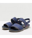 сандалі art 1811 micro suede navy/larisa