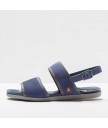 сандалі art 1811 micro suede navy/larisa