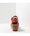 босоножки art 1862 grass waxed coral/parma