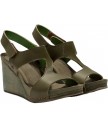 босоніжки анатомические art1570 grass waxed kaki / denia