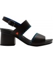 босоніжки art1873 grass waxed black / i wish