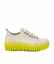 Сникеры Art 1535 Nappa Cream-Pistacho/Brighton