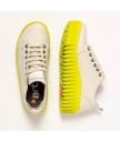 Сникеры Art 1535 Nappa Cream-Pistacho/Brighton