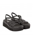 Босоножки Art 1576F Metalizado Black/Brighton