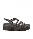 Босоножки Art 1576F Metalizado Black/Brighton