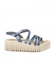 Босоножки Art 1576F Metalizado Blue/Brighton