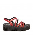 Босоножки Art 1576F Metalizado Red/Brighton