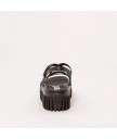Босоножки Art 1576F Metalizado Black/Brighton